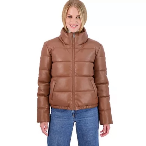 Brand new SEBBY toffee color puffer coat!! - Picture 3 of 9